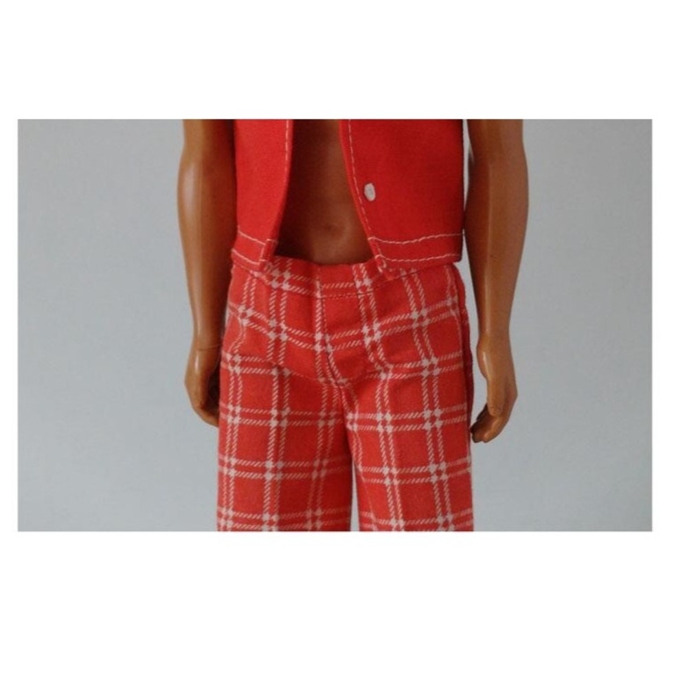 HTF Vintage Ken Barbie #9699 Sears Exclusive PANTS RED WHITE RARE